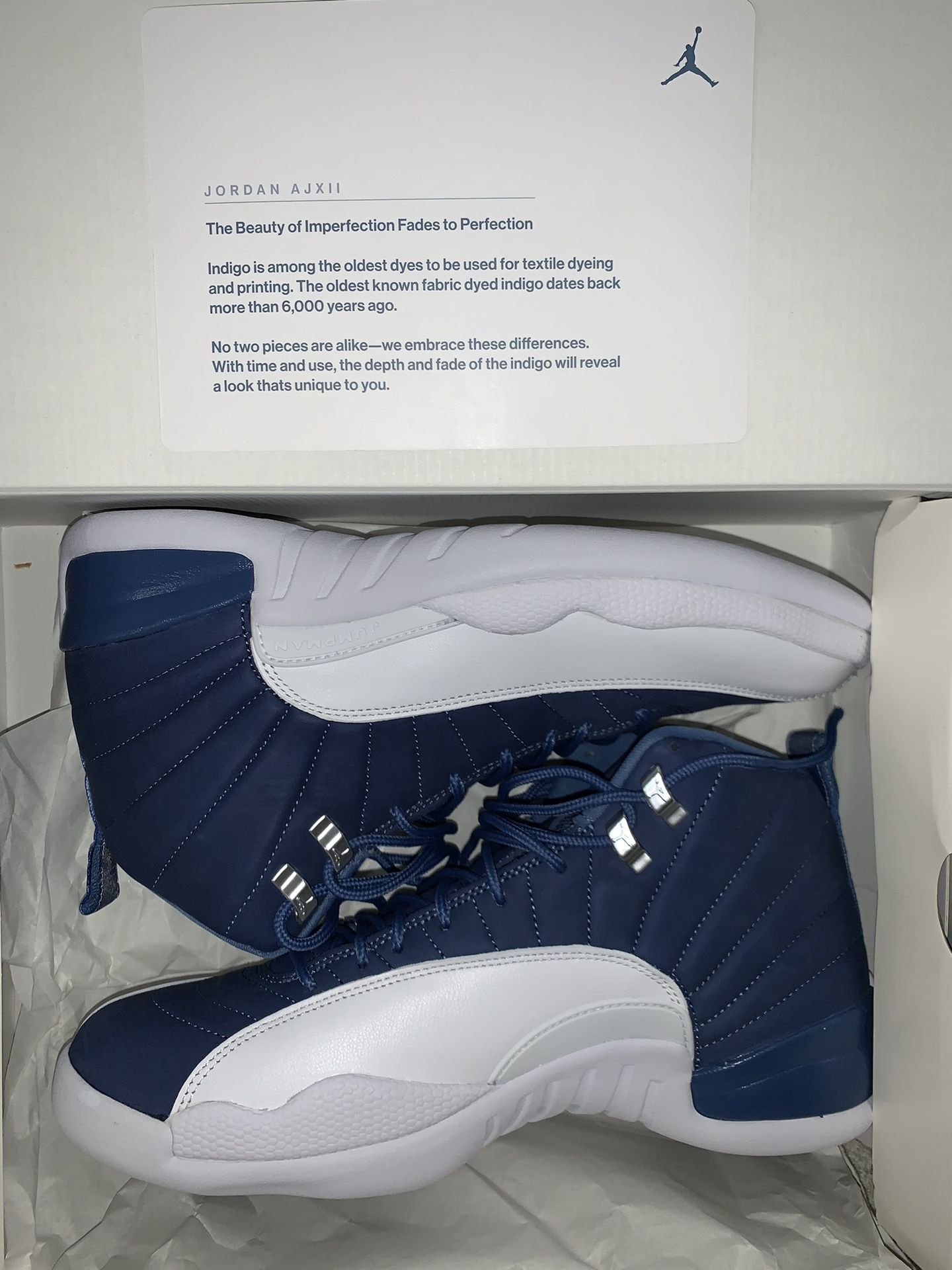 NEW Air Jordan Retro 12 Indigo Size 11