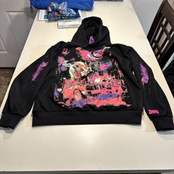 Juice Wrld X Vlone Galaxy Sweatshirt Size Medium