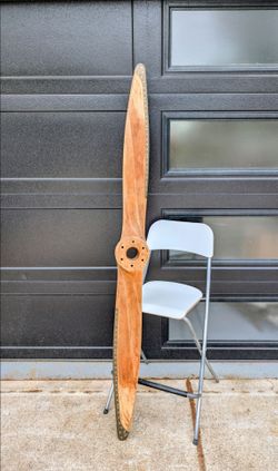 Vintage 70" Sensenich Wood Propeller - Model 70D42 - Authentic Aviation Decor