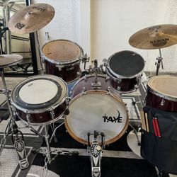 Taye Drum Kit Set with Sabían Cymbals