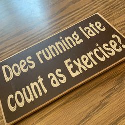 Exercise Plaque Magnet
