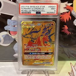 Pokemon Card Charizard PSA Tag Team 