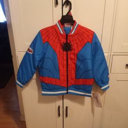 SPIDERMAN BOYS BOMBER JACKET $1