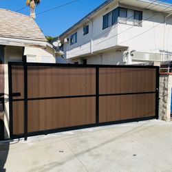 Wrought iron gates