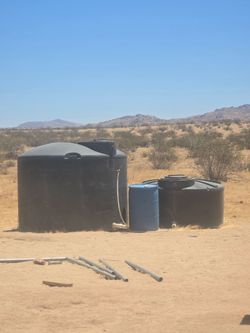 2 water tanks!