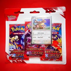 Pokemon Destined Rivals 3 Pack Blister (Read Description)