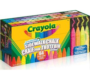 Crayola ultimate washable sidewalk chalk