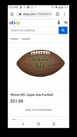 Wilson NFL football