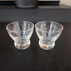 Princess House 2 small Cups 3 In.