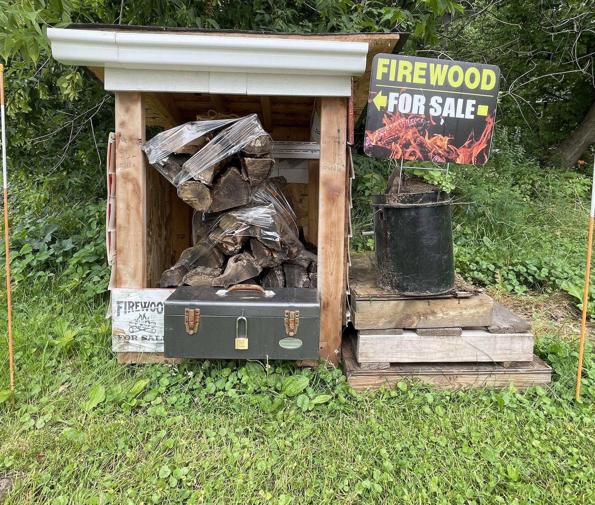 Firewood Bundles Lowest Price Around! $4