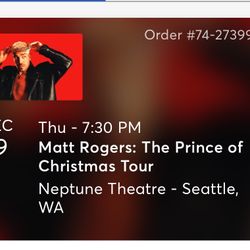 2 Matt Rogers Prince of all Christmas 12/19