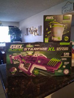Gel blaster starfireXL  glow in the dart with pellet included to  new new $50  price firm