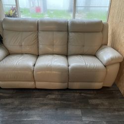 Leather Sofa 
