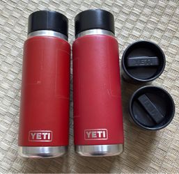 YETI RAMBLER 26 OZ WATER BOTTLES STAINLESS INSULATED-LOT OF 2
