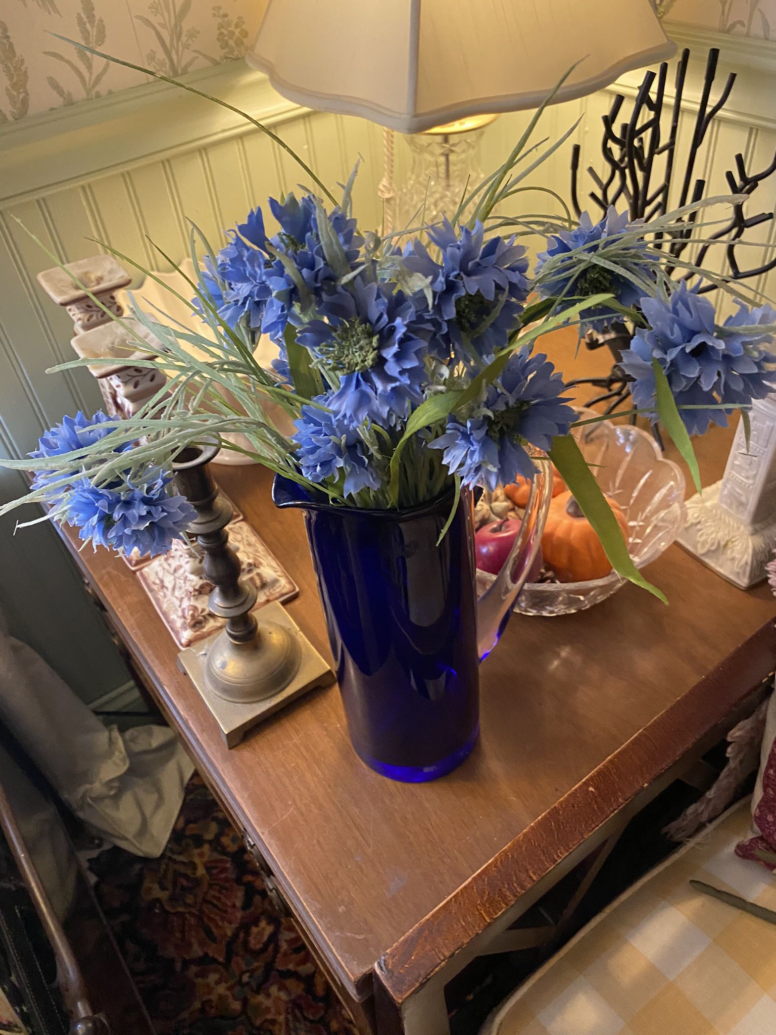 Beautiful Artificial Blue Flowers For Your Vase