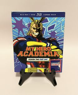My Hero Academia: Season Two Part One Blu-ray DVD Combo. GREAT CONDITION!
