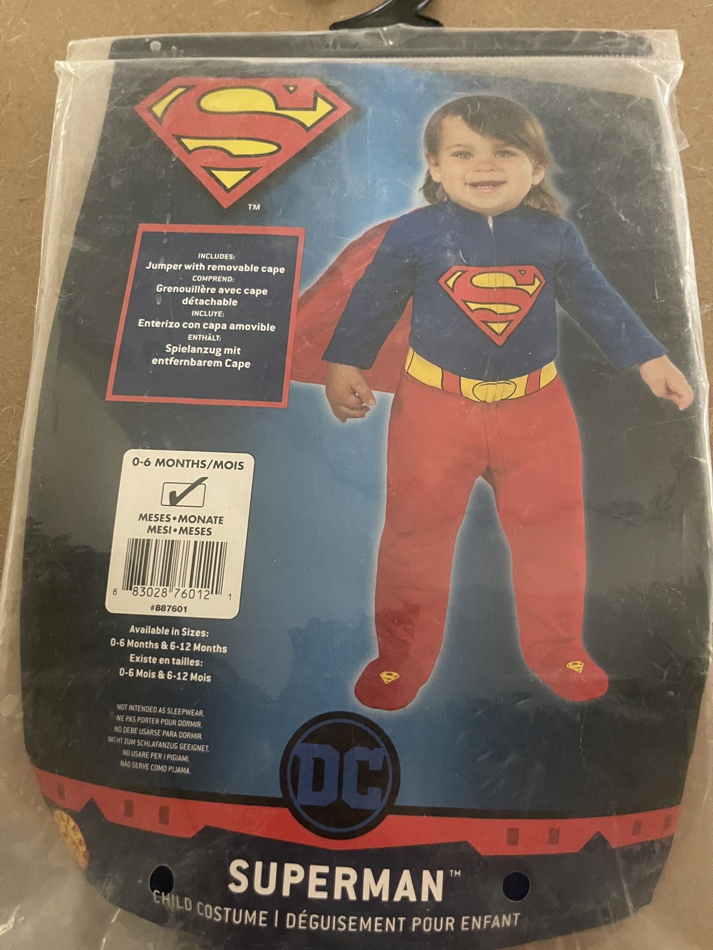 Superman Infant Costume