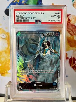 PSA 10 One Piece Alt Leader Kuzan