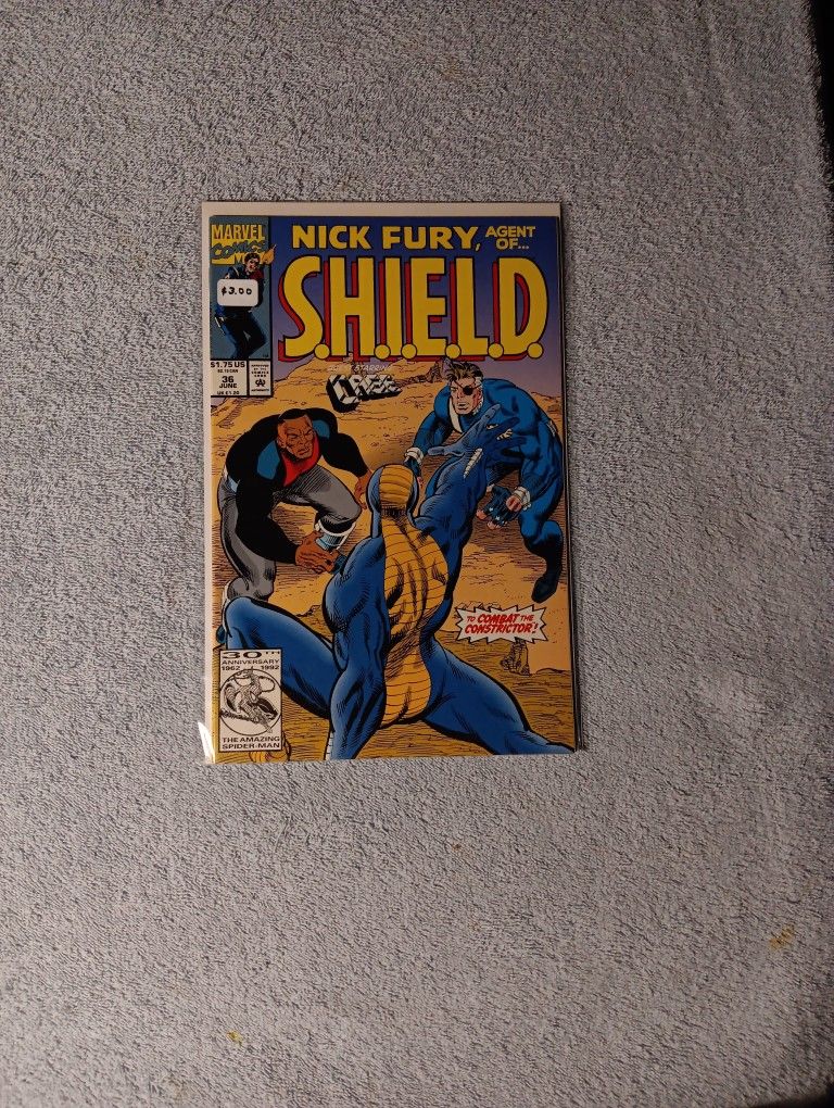 Comic Of Nick Fury Of Sheild