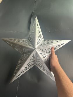 Custom Welded Metal Star For Wall