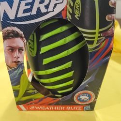 NEW NERF WEATHER BLIITZ FOOTBALL 