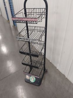 Starbucks Frappuccino 5-Tier Wire Display Rack