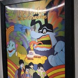 THE BEATLES "Yellow Submarine " 3D Poster