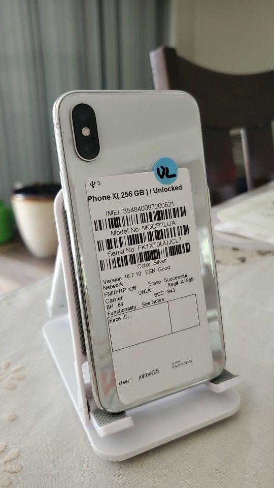 iphone X 256gb Factory Unlocked 