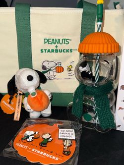 Peanuts x Starbucks Halloween Collector Set