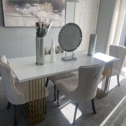 Dining Room Table And Chairs