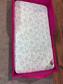 Pink Girls’ Kids Bed + Mattress 💕🎀