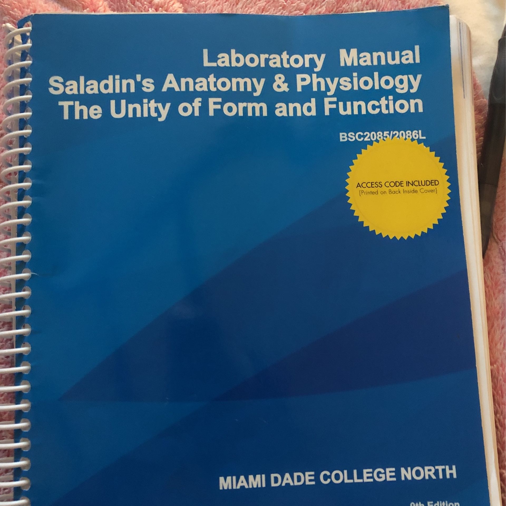 Lab Manual Saladin’s Anatomy & Physiology The Unity Of Form and Function