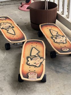 Pokémon Skateboards Used