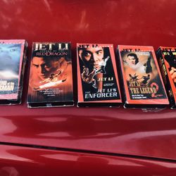 VHS KUNG FU MOVIES 