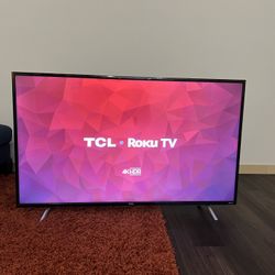 55” TCL Roku Smart TV
