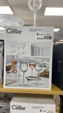 Glassware Wine set The Cellar 4-Piece White Wine Glassware Set