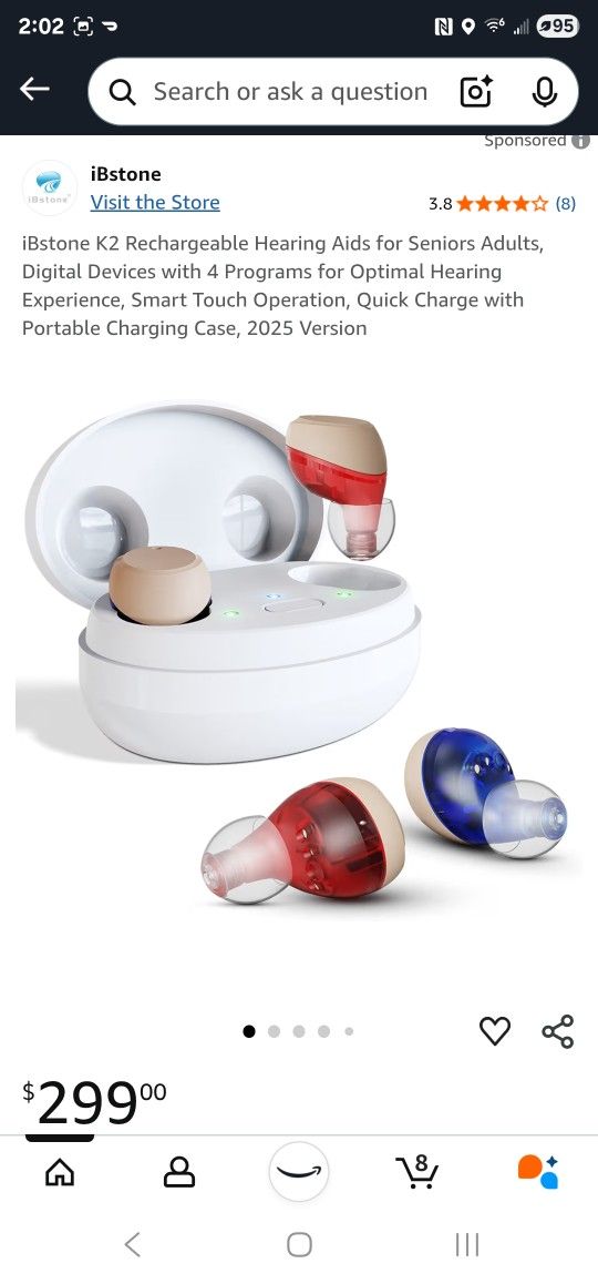 IBstone K21 model Rechargeable Hearing Aids K21