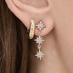 BAUBLEBAR Luna Set of 2 Earrings New