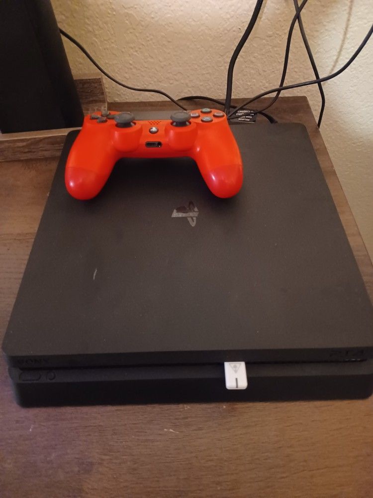 Ps4 Slim & Brand New Wireless Headset!