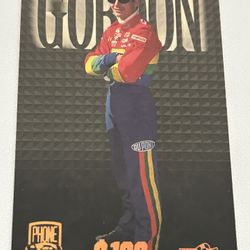 “JEFF GORDON”  “LIMITED EDITION” Phonepak 1996 ($100.00)Card. (#243/280)!UNSCRATCHED/EXPIRED NM/M!!!😎