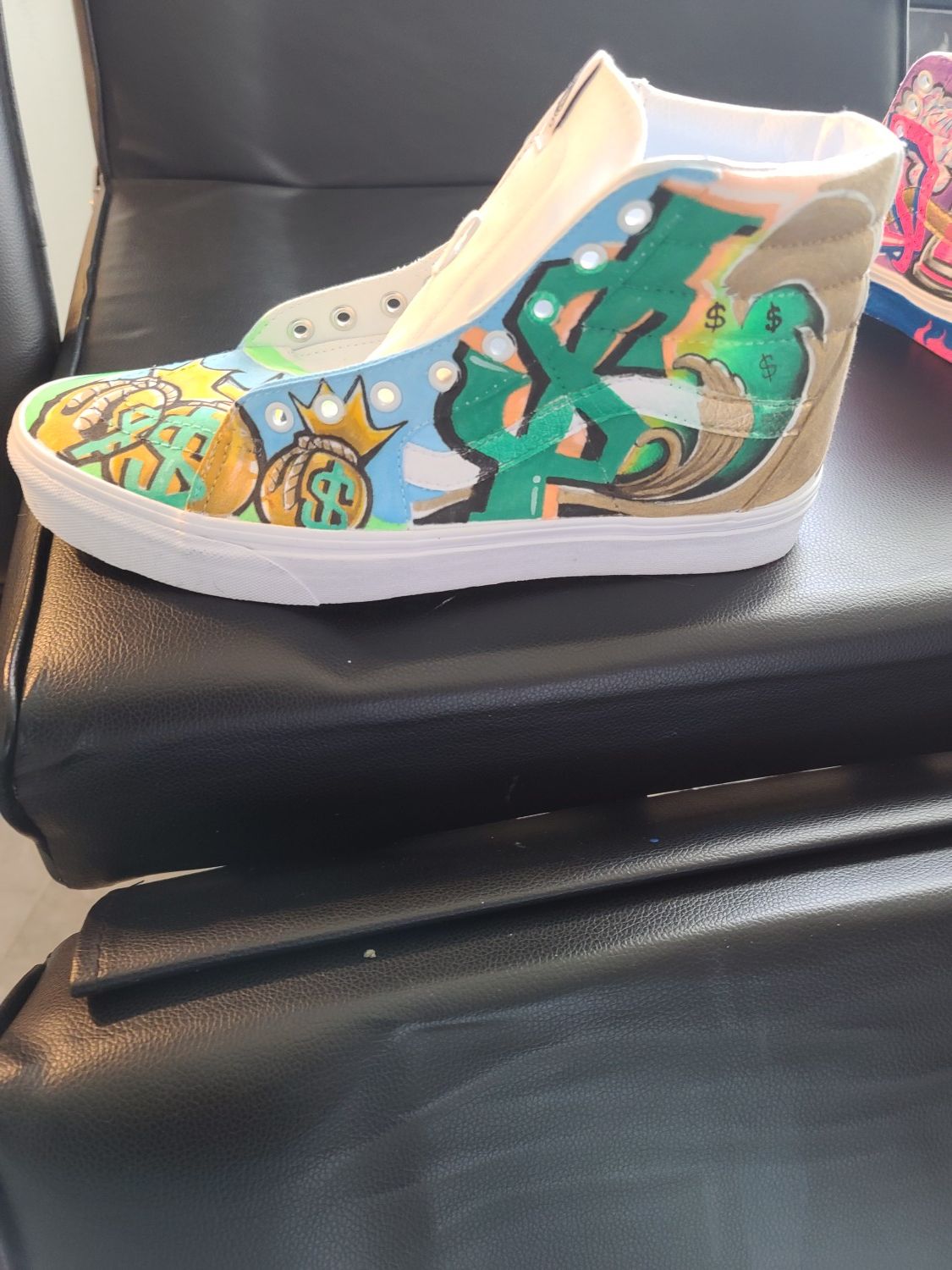 Custom shoes and ink