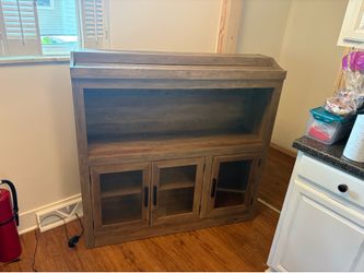 Wooden bar cabinet