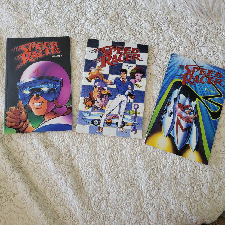 Graphic Novels Speed Racer Volumes 1, 2 & 3