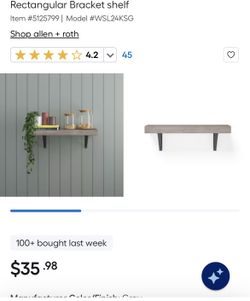Shelf with Brackets