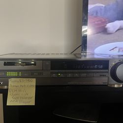 Sony EV-S900 NTSC woring conditon no remote.