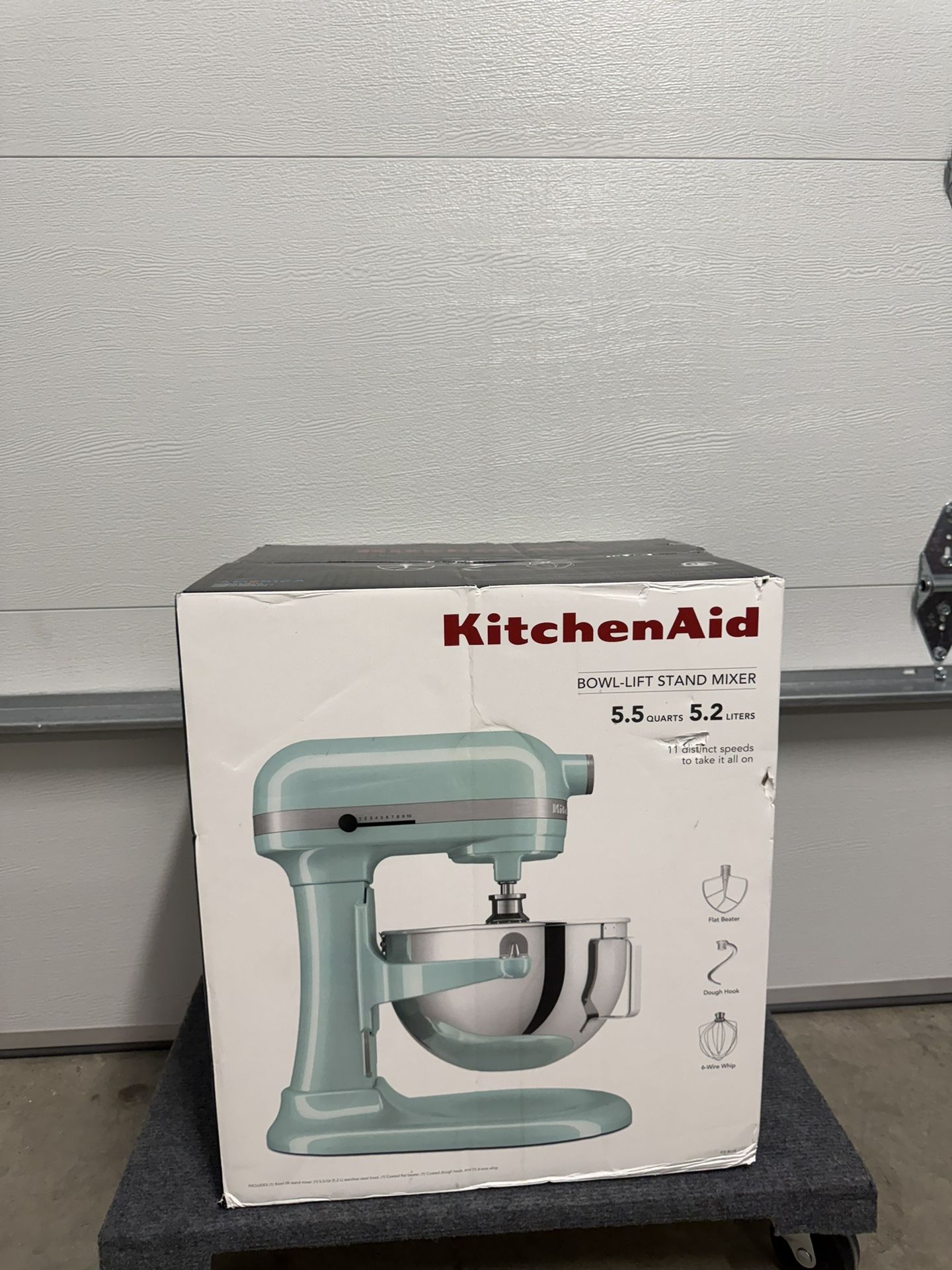 KitchenAid 5.5 Quart qt Bowl-Lift Stand Mixer - Light Blue - Brand NEW