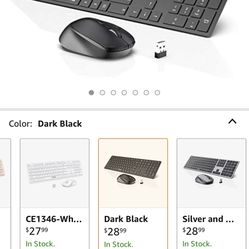 Wireless Keyboard And Mouse