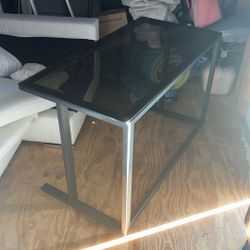 beautiful glass table 