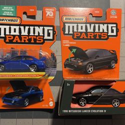 MatchBox Moving Parts - 1996 Mitsubishi Lancer Evo lV