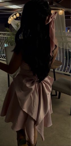 pastel pink dress
